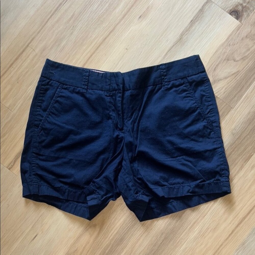 J. Crew Black Bermuda Shorts Tailored Fit